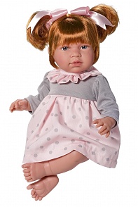 Кукла Нора в розовом платьице, 50 см. (Asi, 353430)